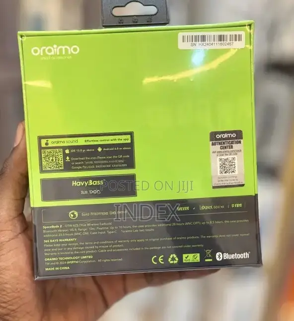 Oraimo Spacebuds Z Earbuds With Active Noise Cancellation