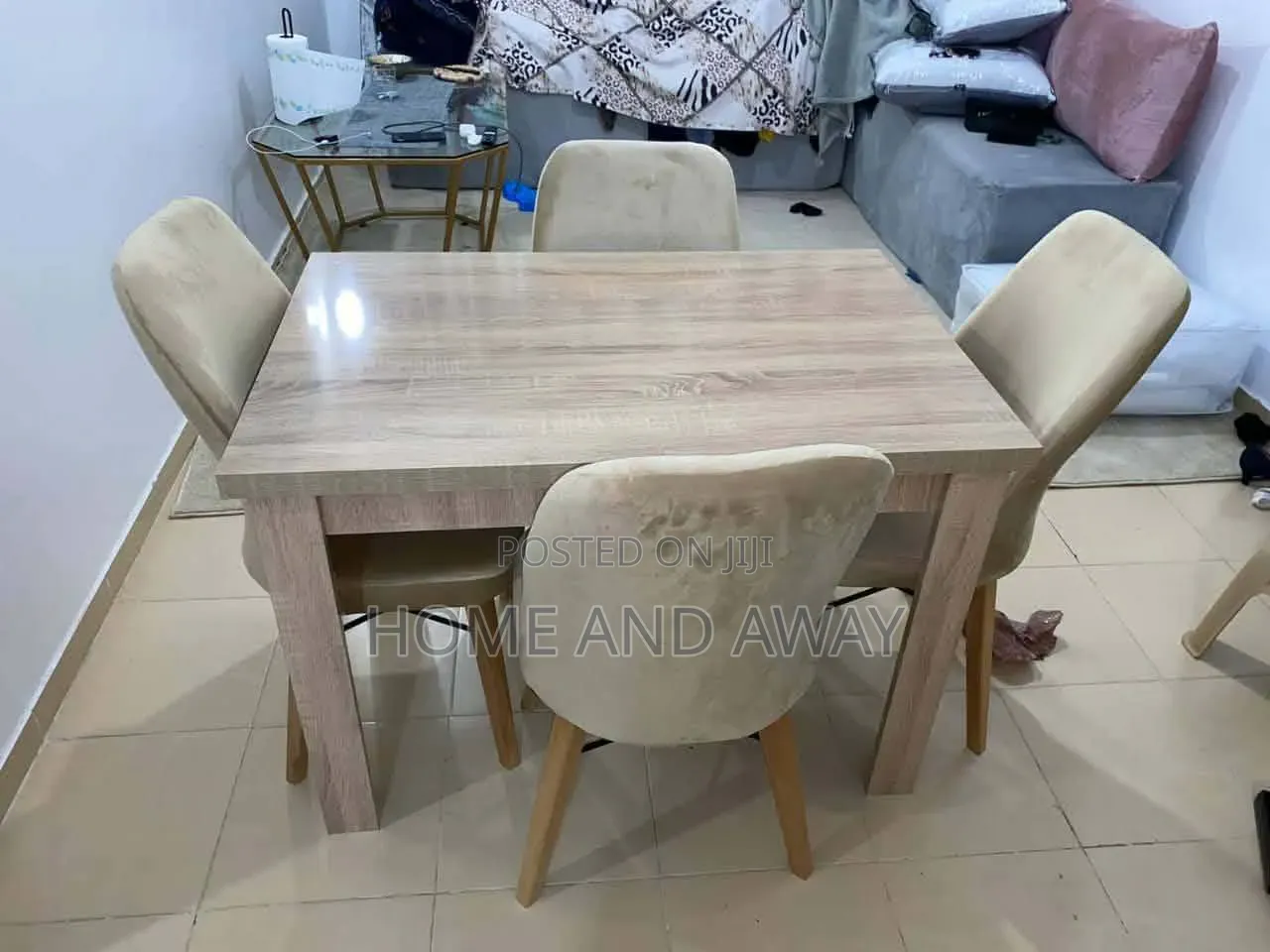 4 Seaters Wooden Dining/Tables From- With Free Delivery