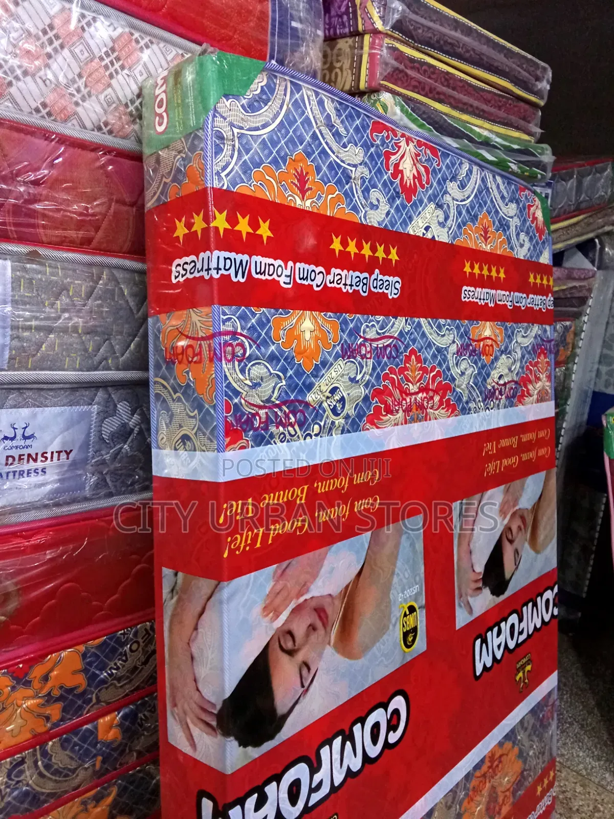 4 by 6 Quilted Tape Edge Mattress