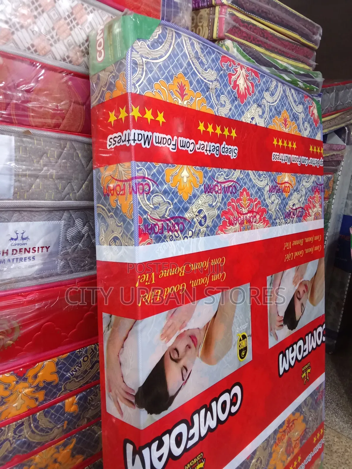 4 by 6 Quilted Tape Edge Mattress
