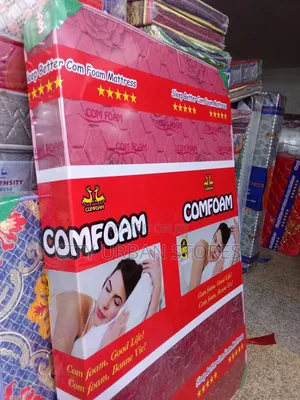 4 by 6 Maroon Tape Edge Mattress