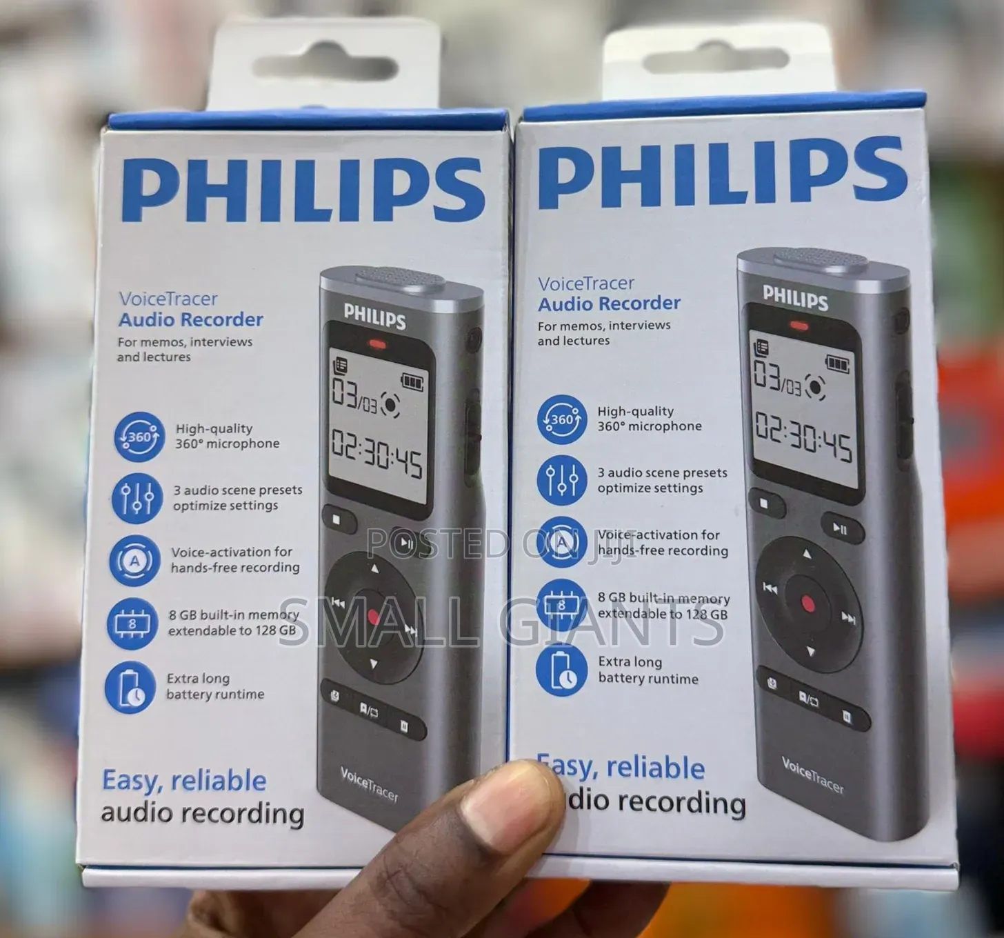Philips Voicetracer Dvt1170 Audio Recorder