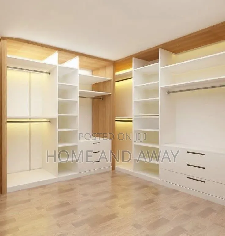 Open Walk-in Closets in Any Colour From 830,000/- Per Running Meter