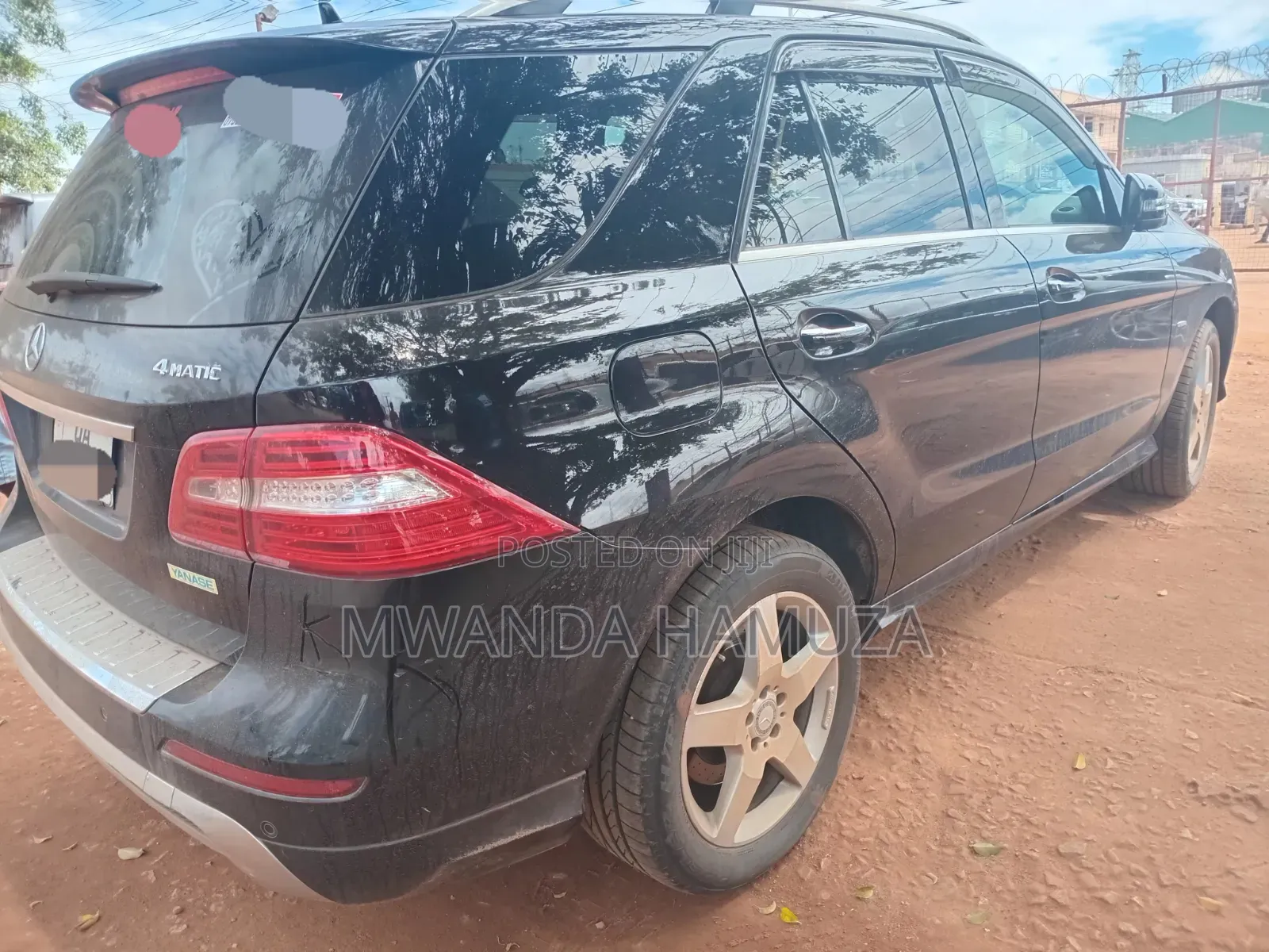 Mercedes-Benz M Class 2012 Black