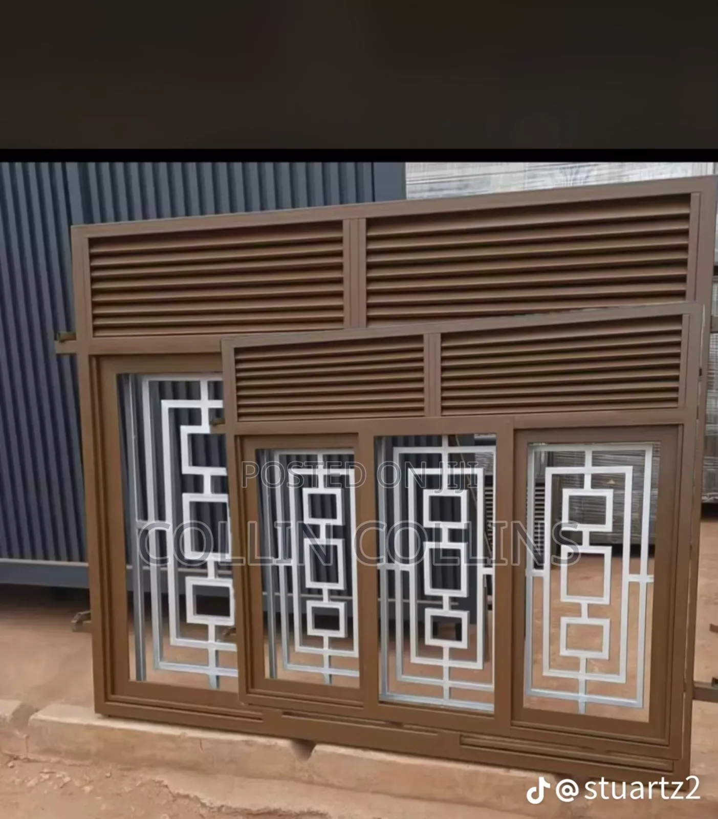 Broken Designed Window