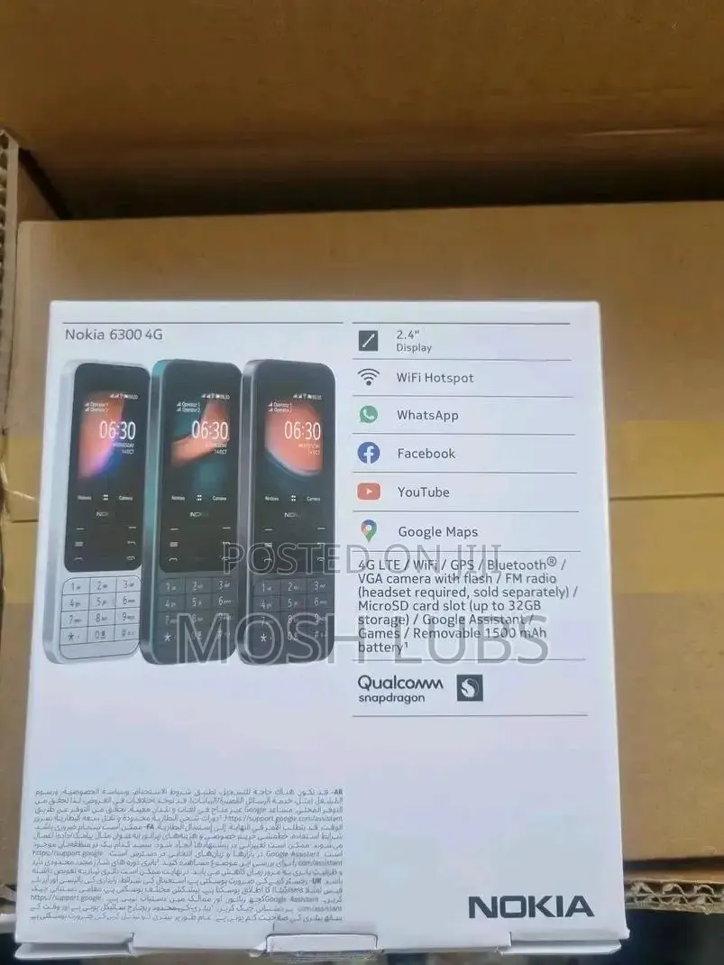 New Nokia 6300 Gray