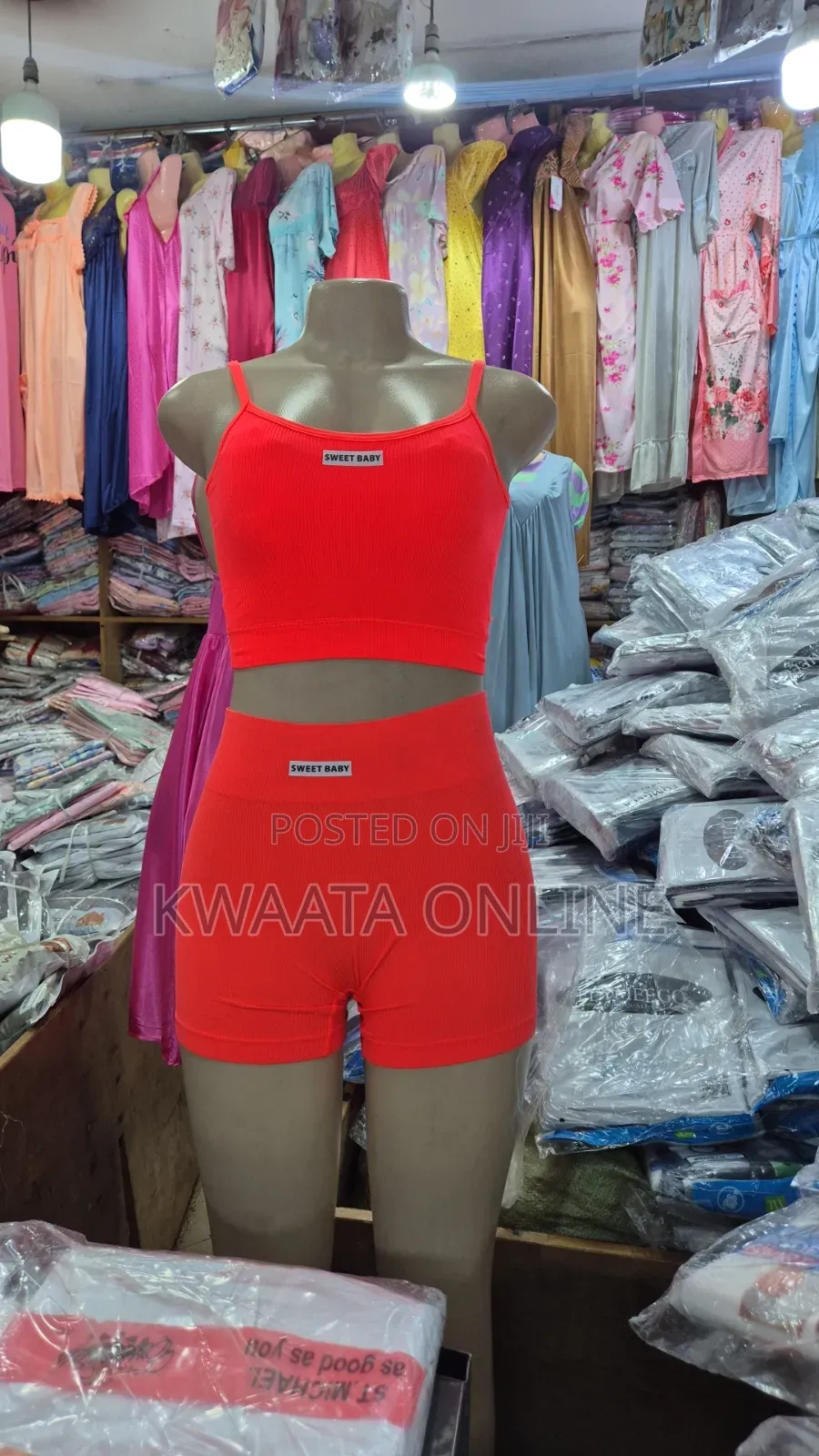 Seamless Ribbed Workout Two Piece Gym Sport Crop Tank Tops Bra,Short