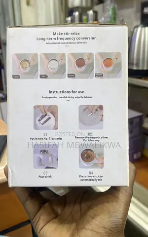 Multi- Functional Magnetized Stirring Cup