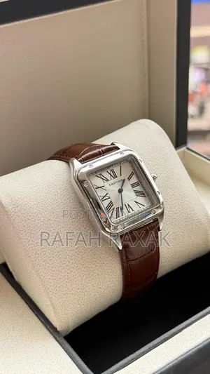 Silver Case Version of Santos De Cartier Watch