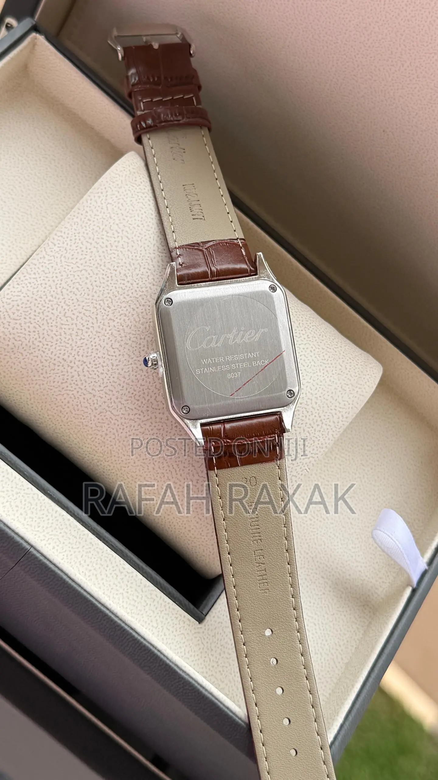 Silver Case Version of Santos De Cartier Watch