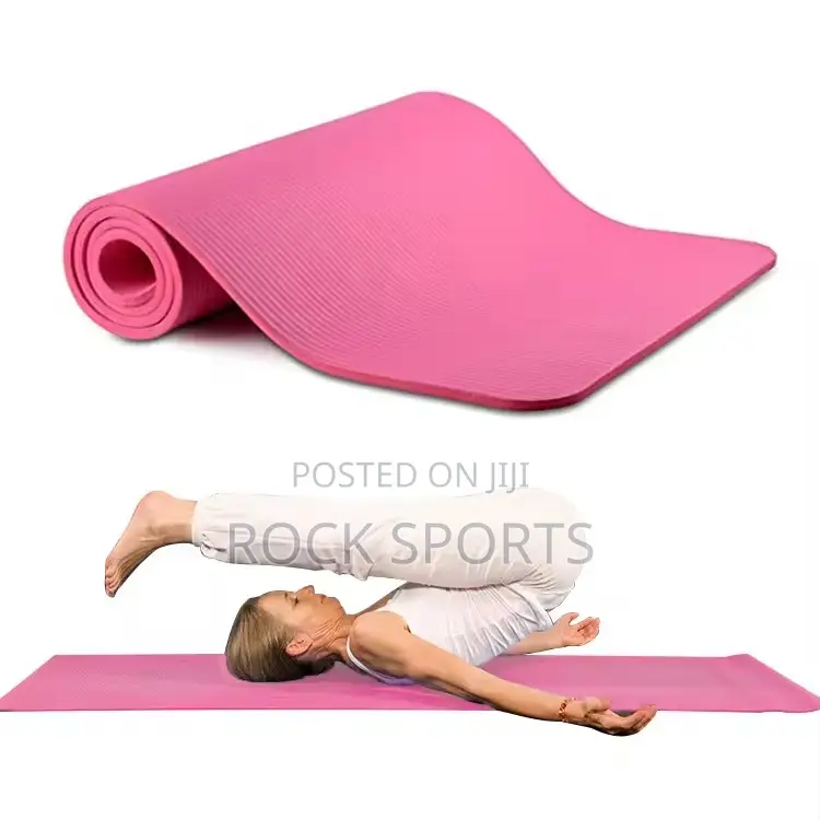 NBR Foam Pink Yoga Mat 8mm