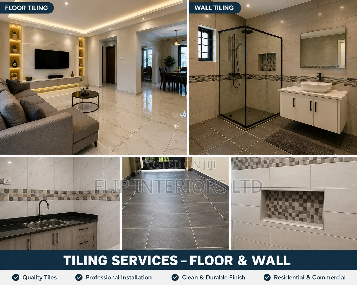 Tiling Services ( Floor and Wall)