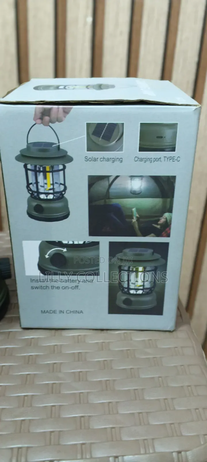 Rechargeable Camping Lamp