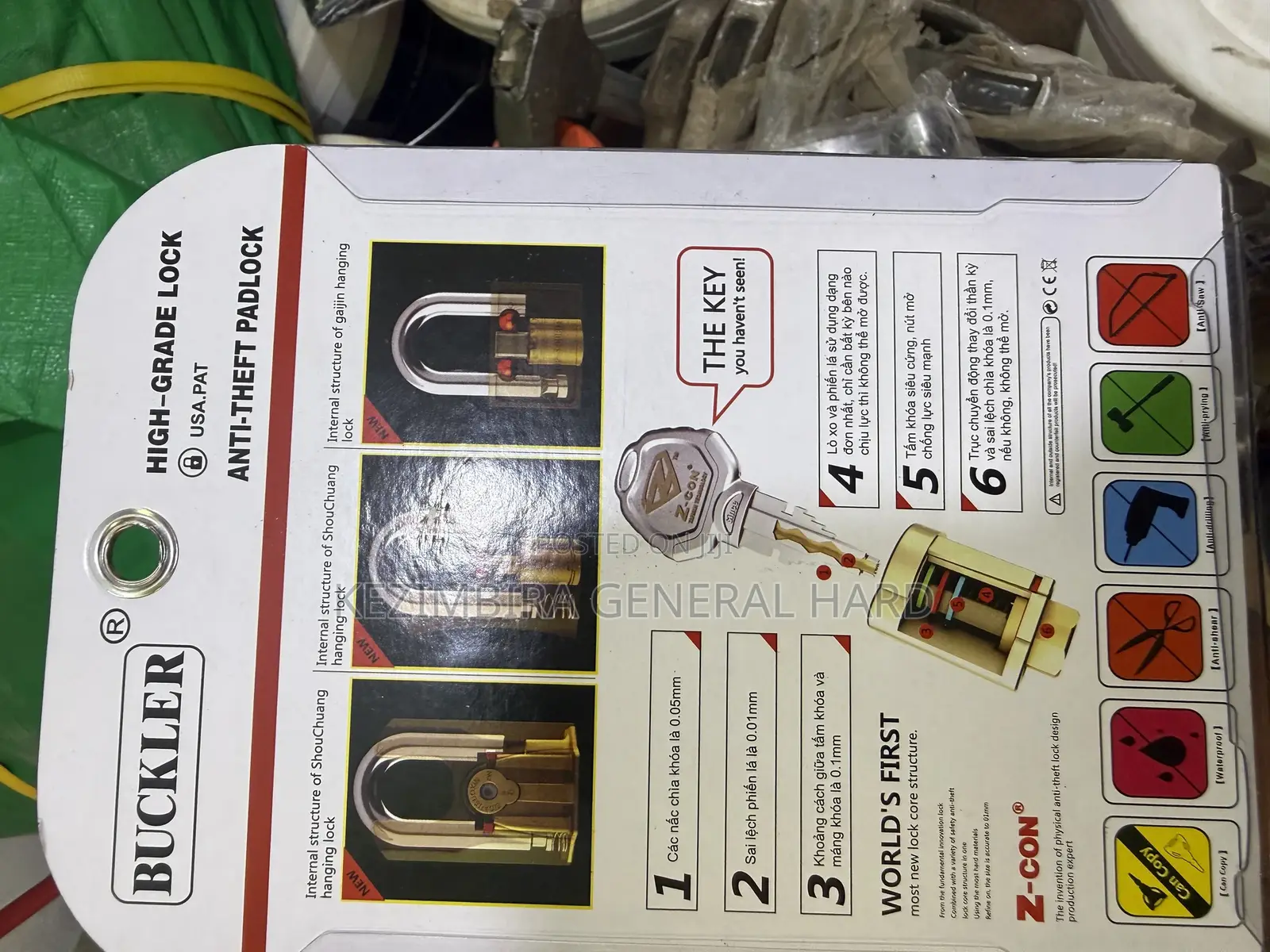 Top Security Pad Locks