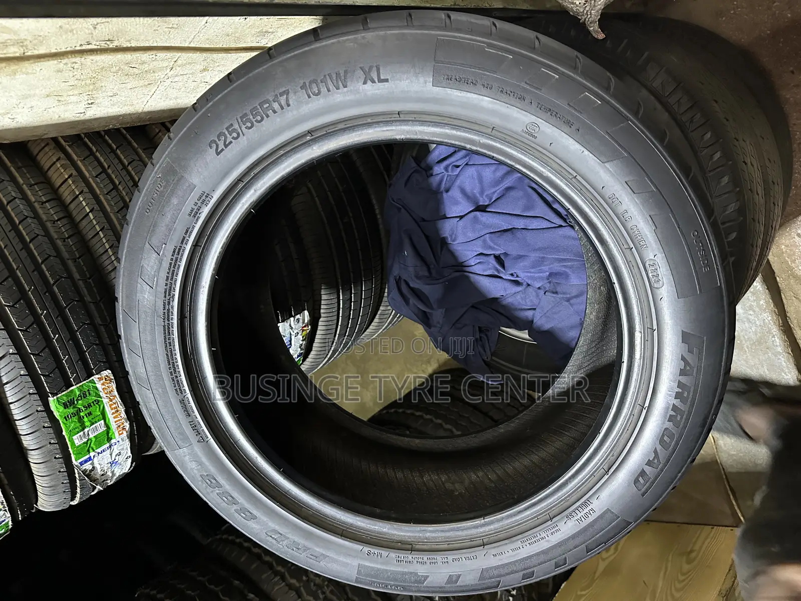 225/55r17 Farroad Used Tires Good Condition