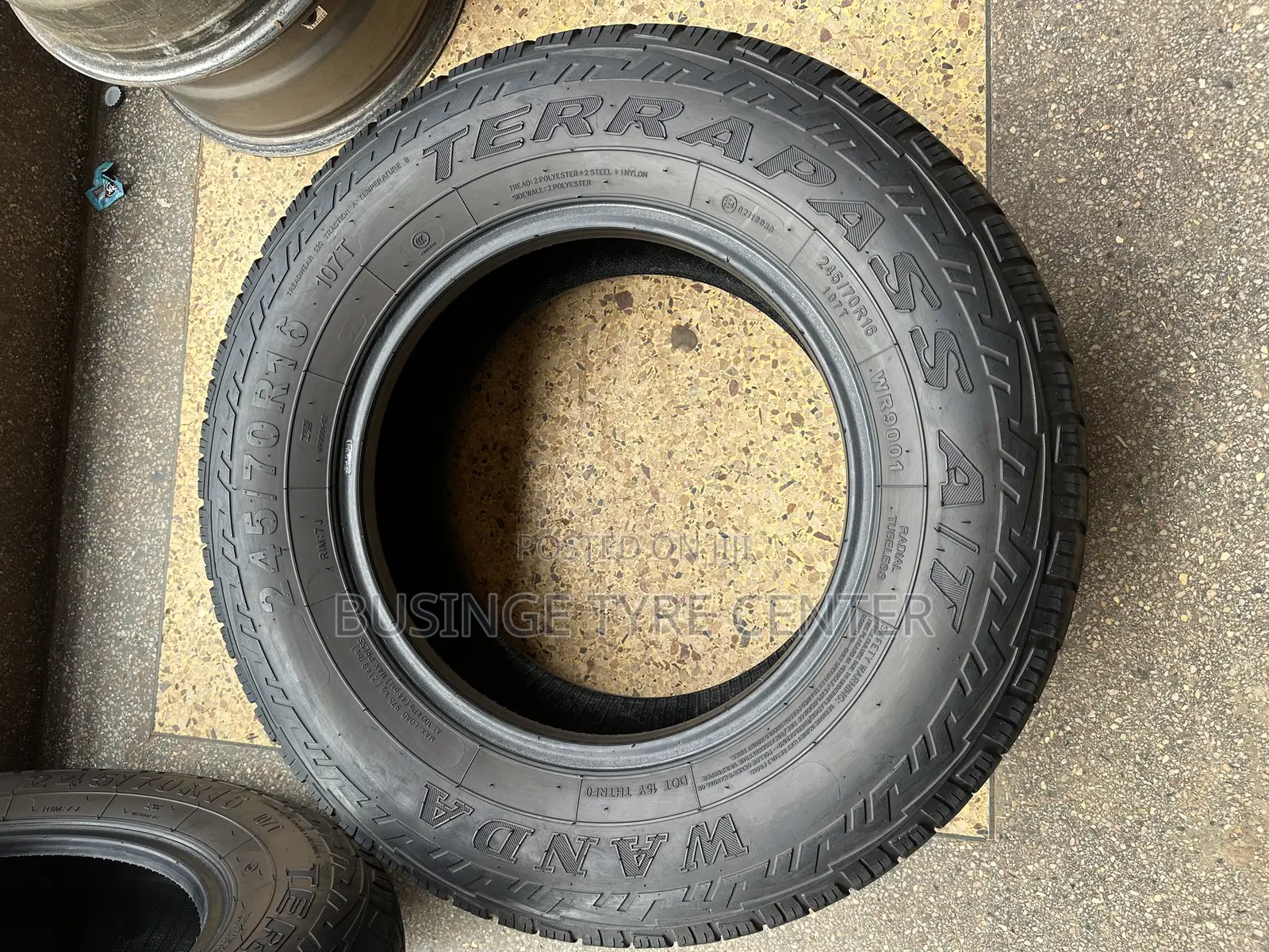 245/70r16 Wanda Tires Terrapass a/T Japan Used Good Condition