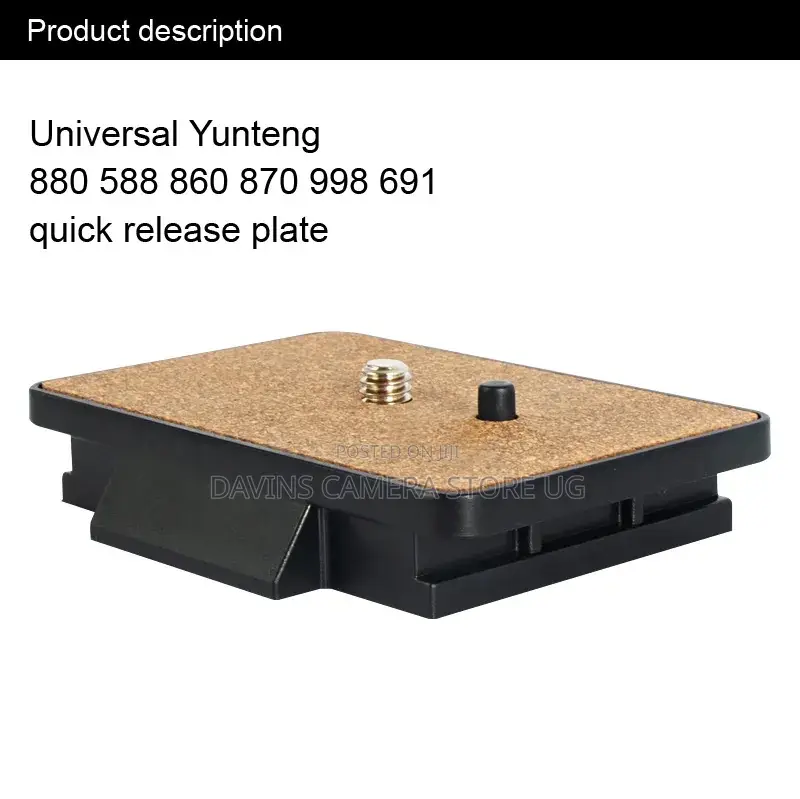 Yuntenge Tripod Quick Release Plate Shoe