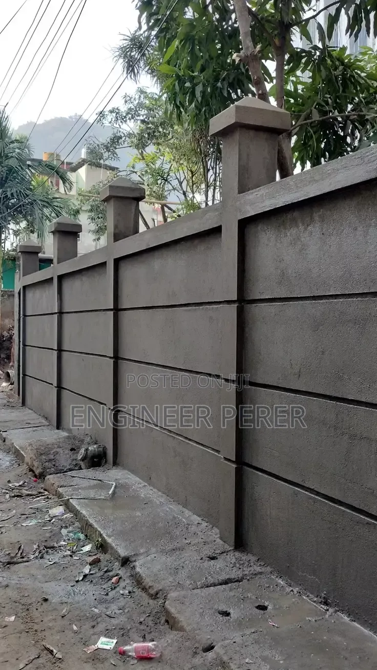 Wall Fence Construction