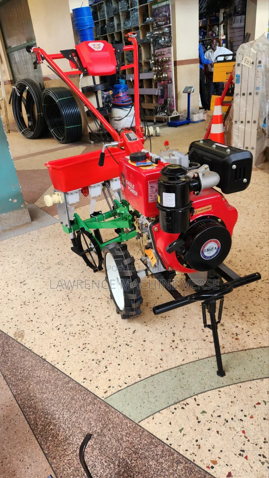 Both Diesel Tiller and Seed Planter