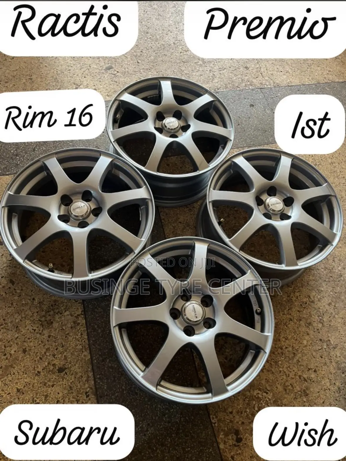 Rims Size 16 Suitable for Ist, Wish, Subaru and Many Others Vehicles