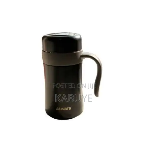 Vacuum Travel Mug in Black.