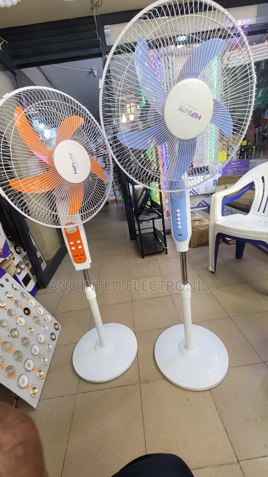 Hifi Rechargeable Remote Control Fan