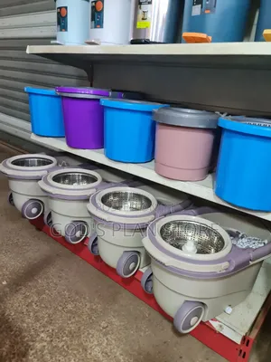 Shop Detachable 360 Spin Mop Bucket Mopping Buckets