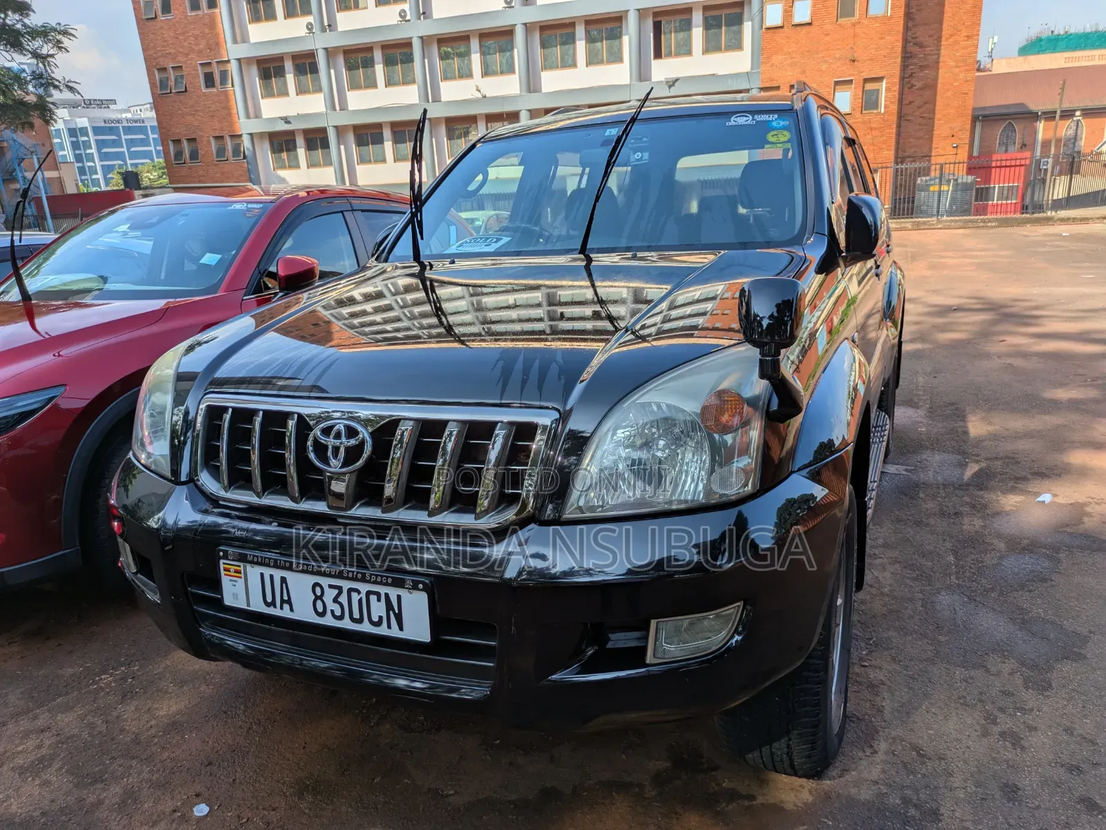 Toyota Land Cruiser Prado 2009 Black