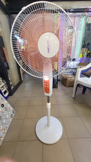 Hifi Rechargeable Solar Fan With Remote