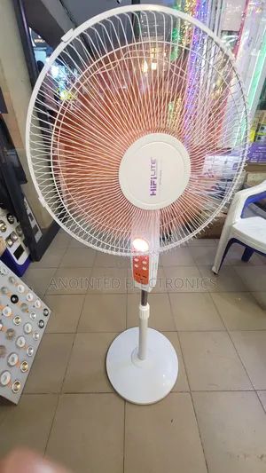 Hifi Rechargeable Solar Fan With Remote