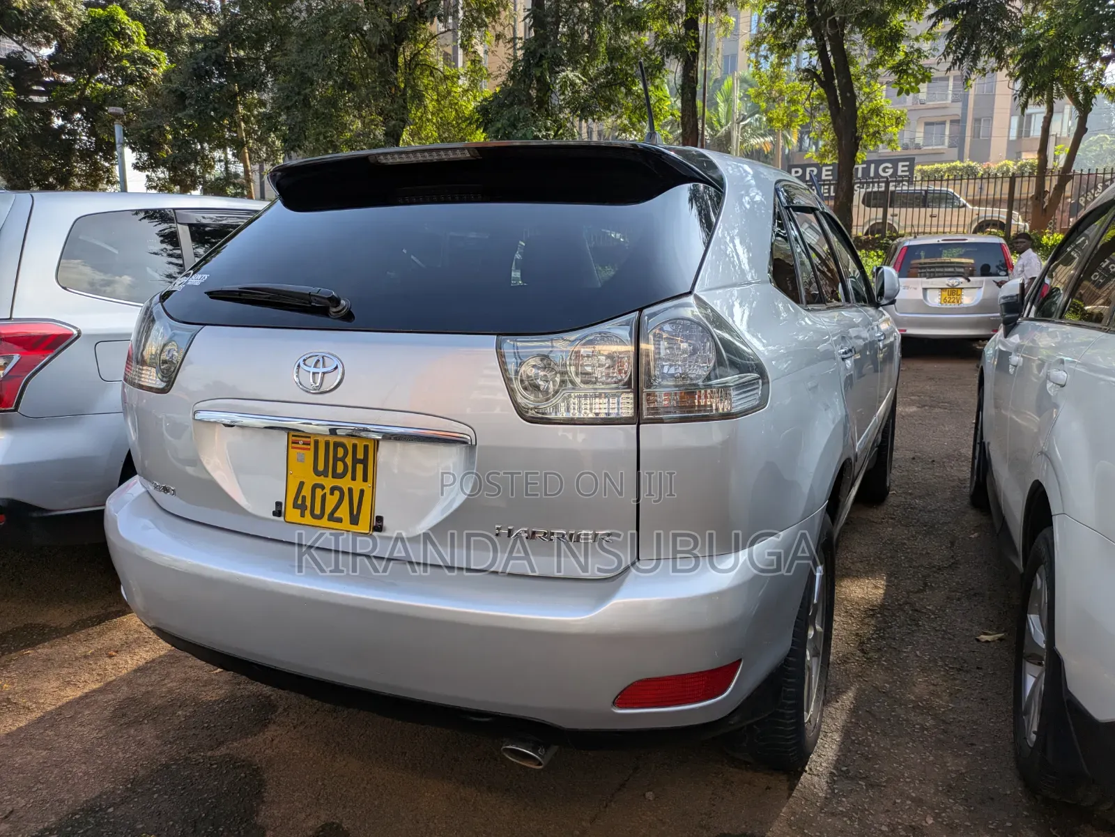 Toyota Harrier 2008 Silver