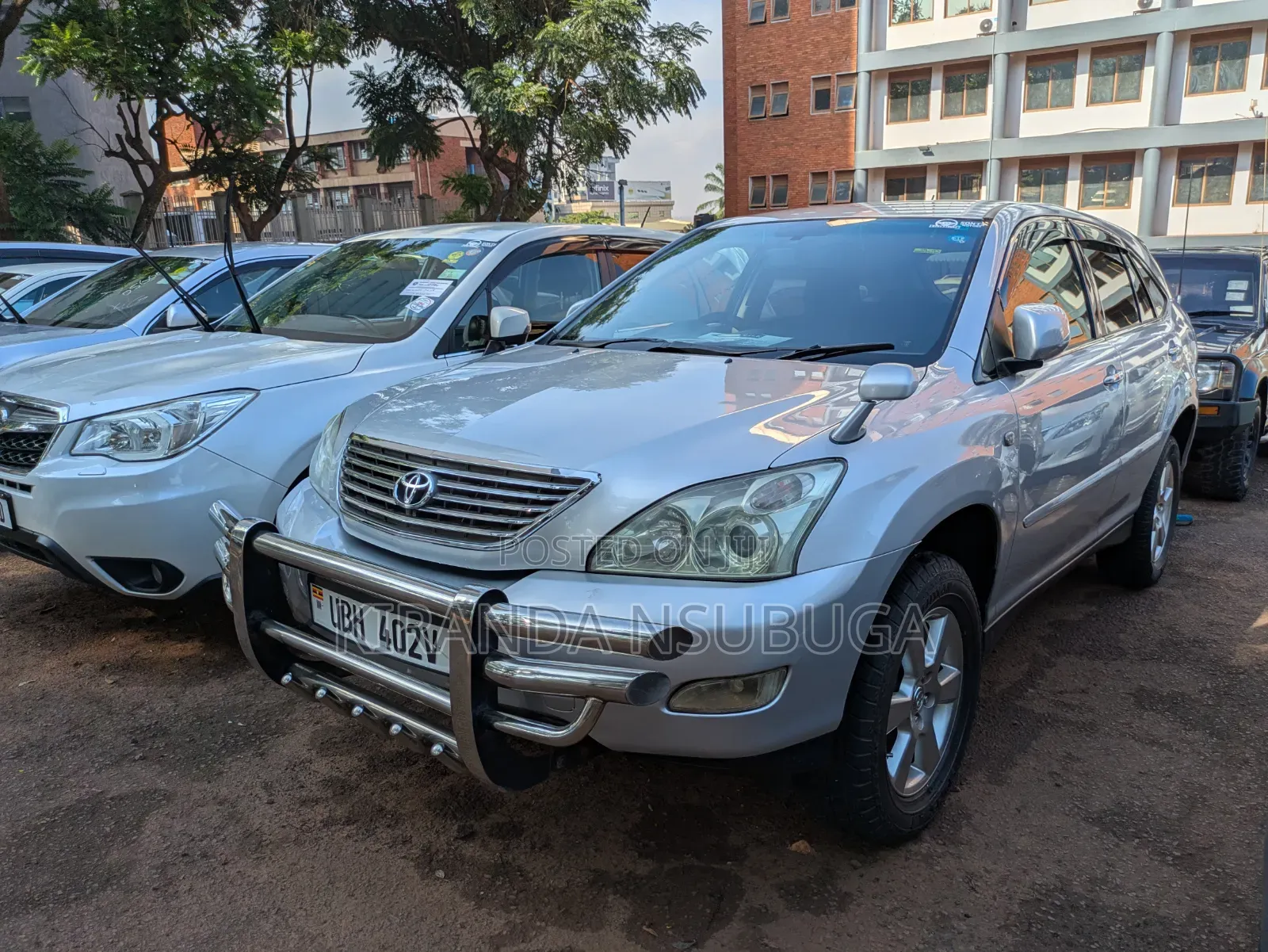 Toyota Harrier 2008 Silver