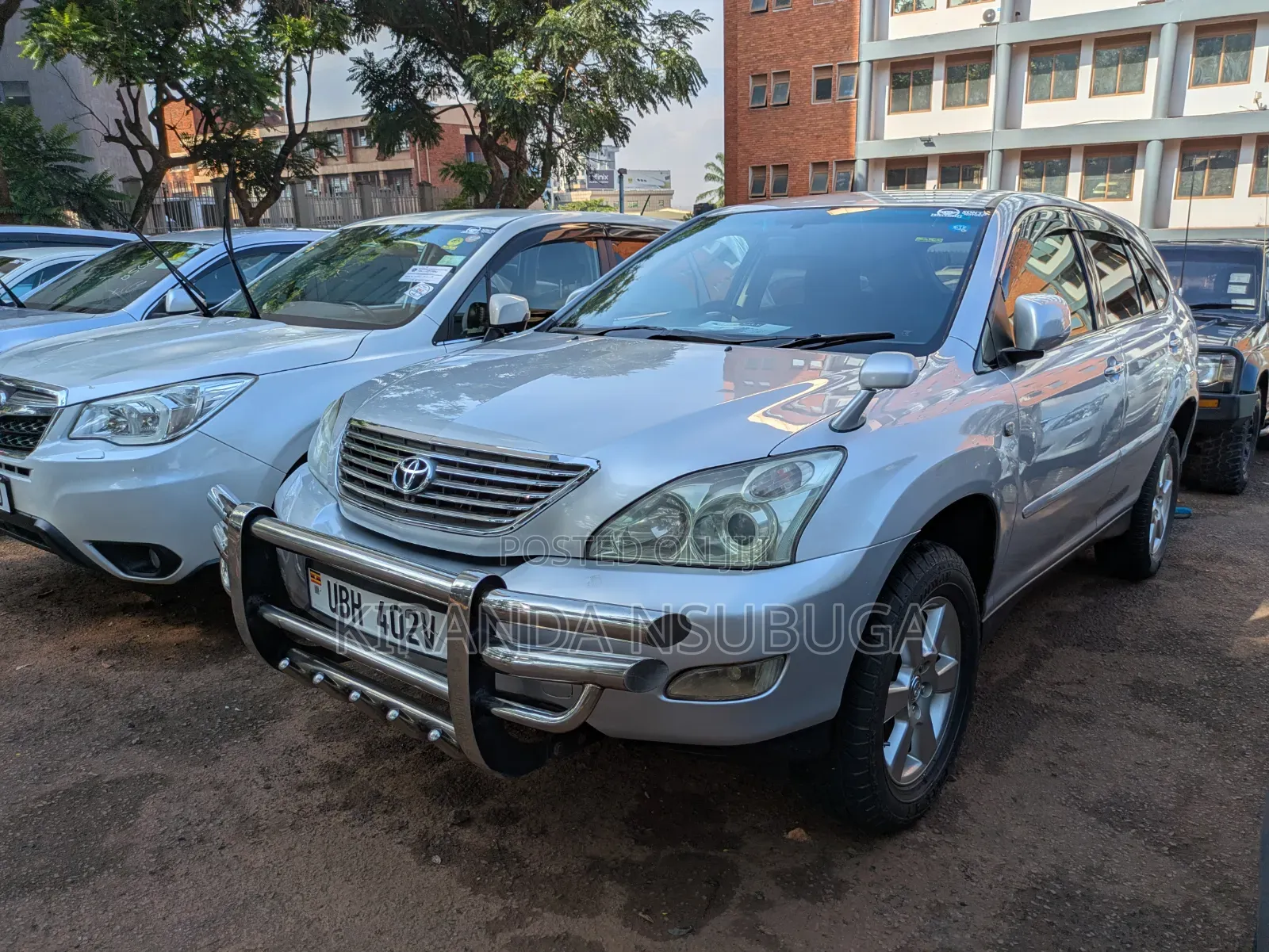 Toyota Harrier 2008 Silver