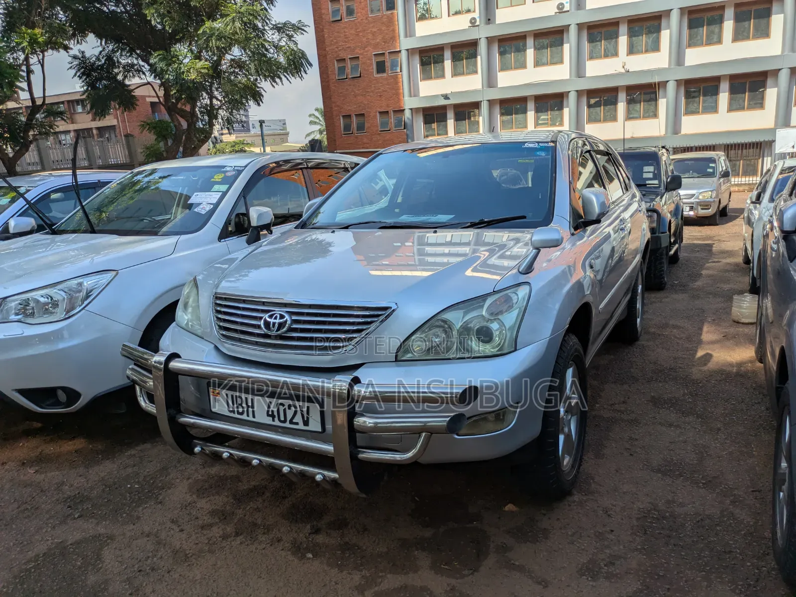 Toyota Harrier 2008 Silver