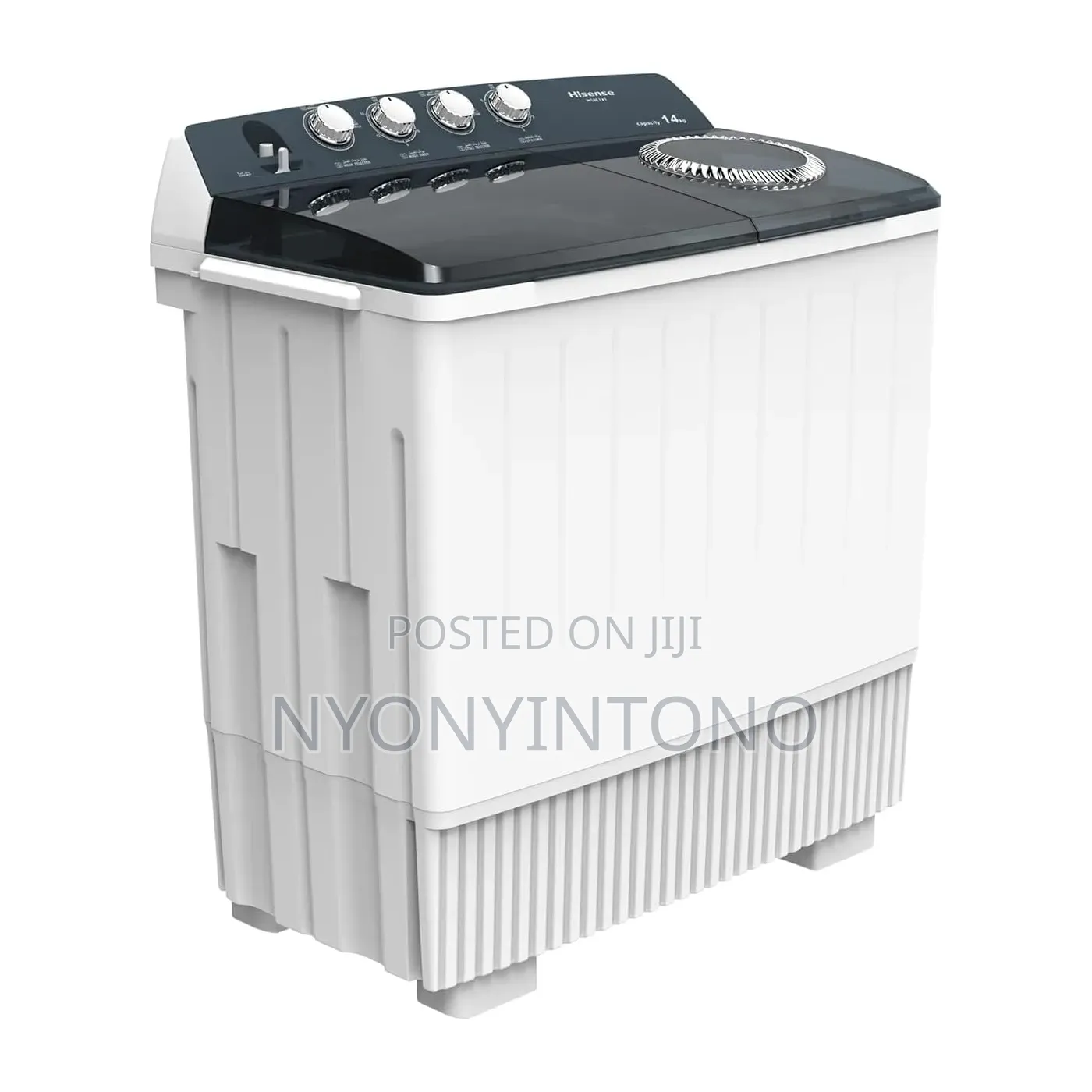 Hisense 14kg Twin Tub Washing Machine With Air Dryer