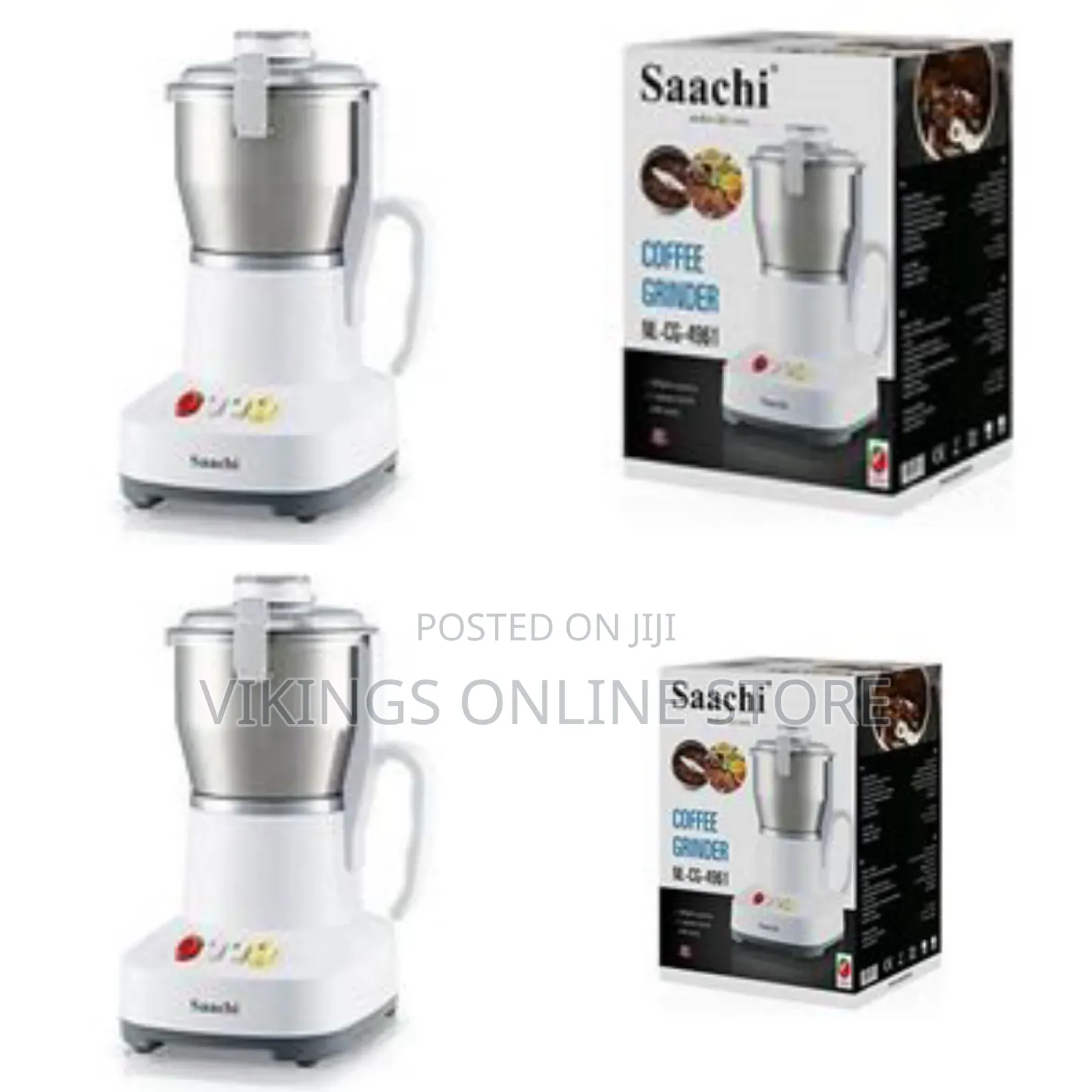 Saachi Coffee/Herbs/Spices Grinder, 2kgs , White