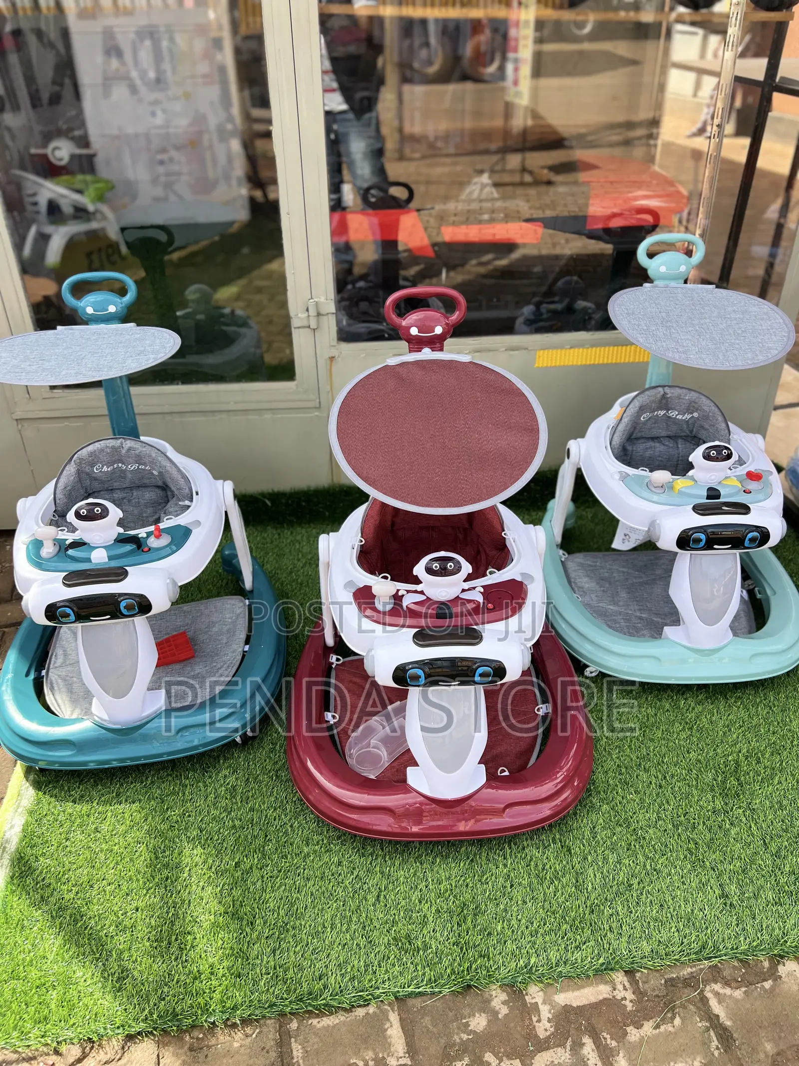 3 in 1 Adjustable Baby Walker – Infant Guided Walking Aid