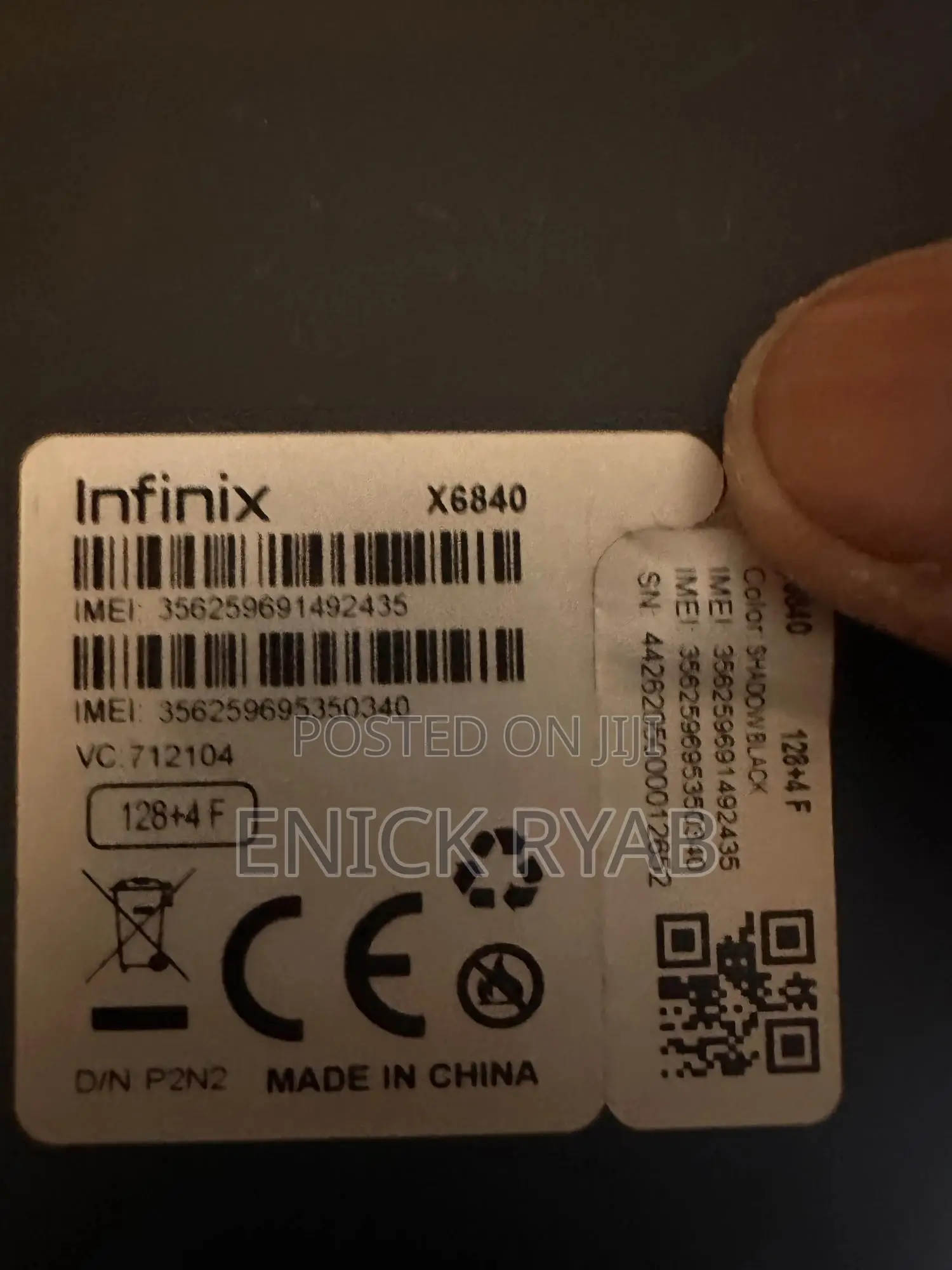 New Infinix Smart 20 128 GB