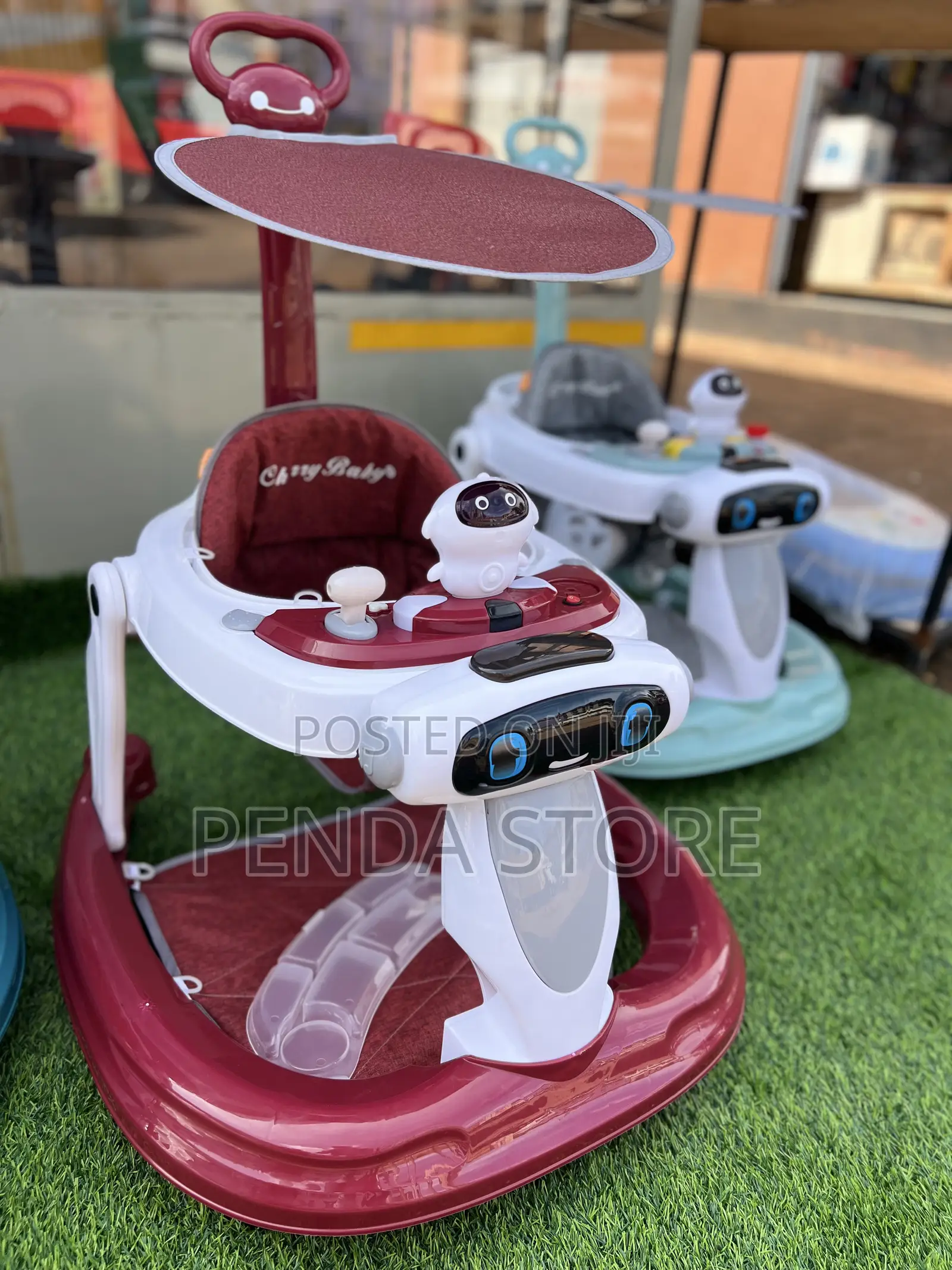 3 in 1 Adjustable Baby Walker – Infant Play and Walk Trainer