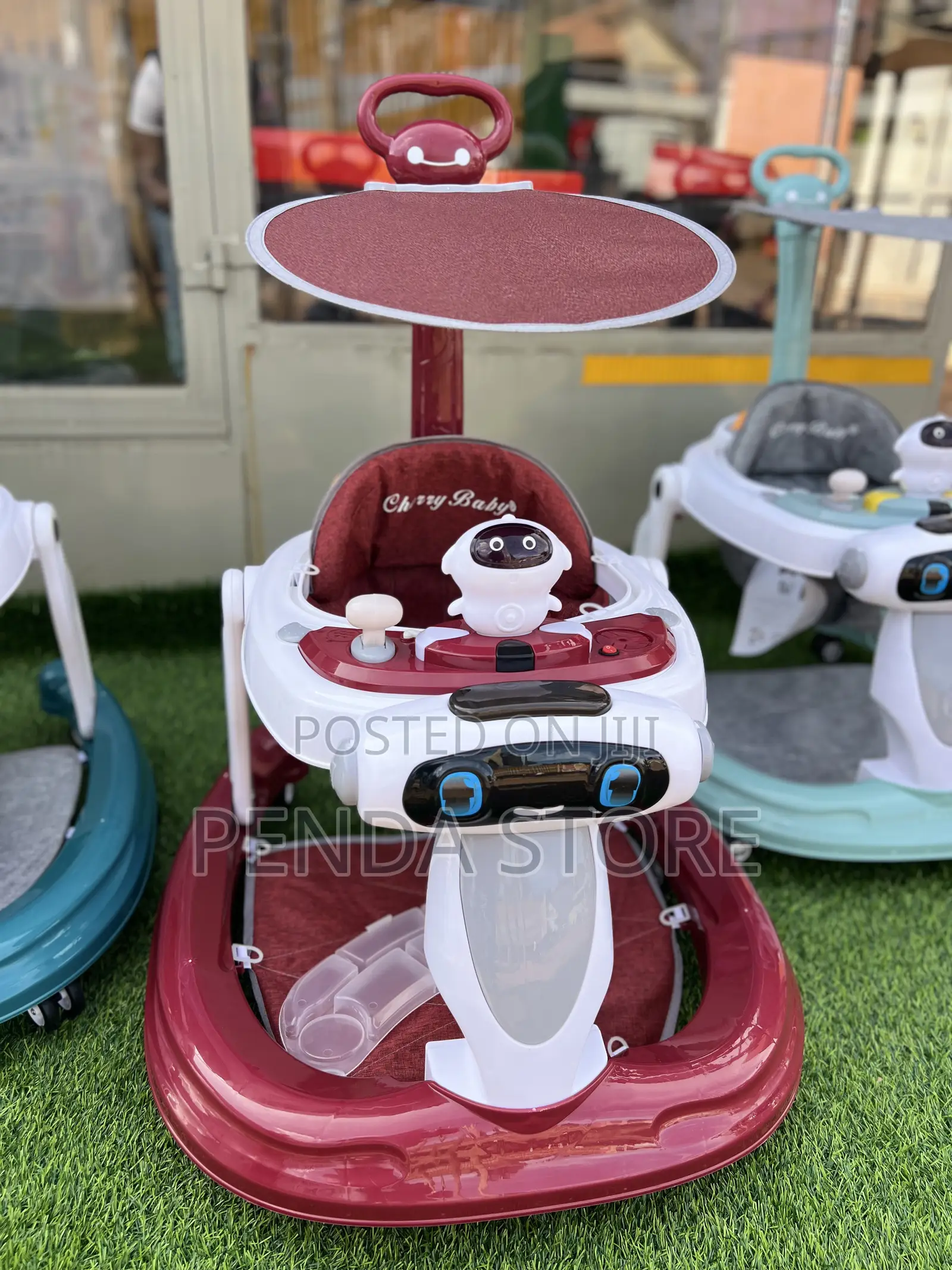 3 in 1 Adjustable Baby Walker – Infant Interactive Walk Aid