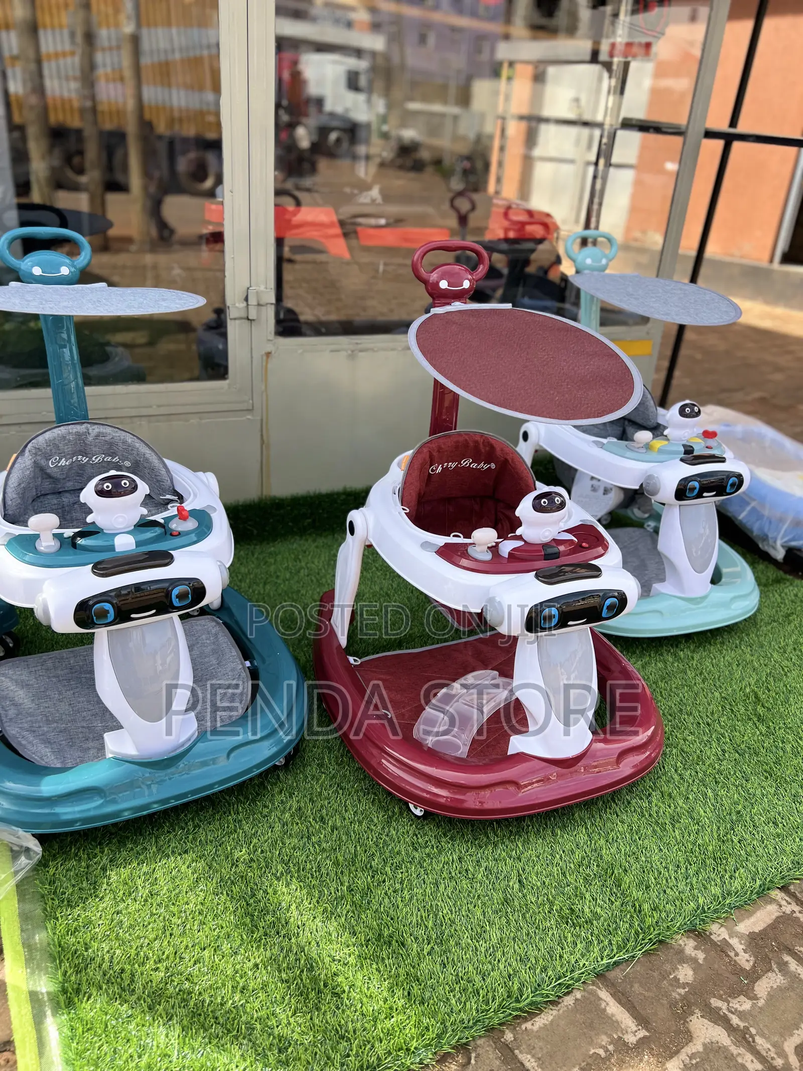 3 in 1 Adjustable Baby Walker – Toddler Growth Walk Trainer