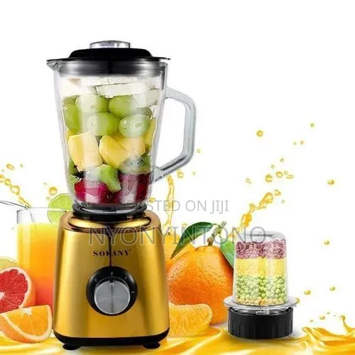 Sokany 2 in 1 Basic Blender With Grinder Sk-154