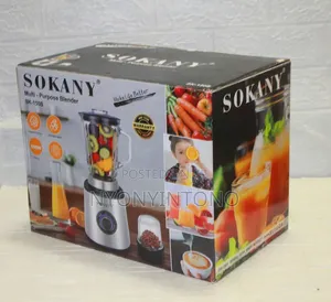 Sokany 800w 2 in 1 Blender With Grinder Sk-03032