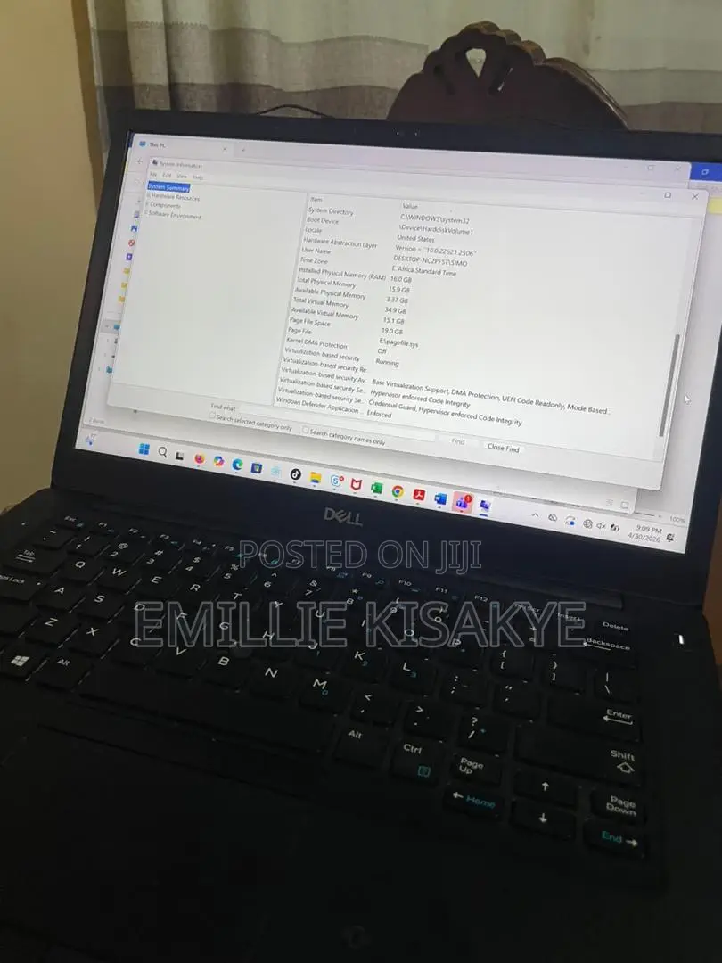 Laptop Dell Latitude 7490 16GB Intel Core i5 SSD 512GB