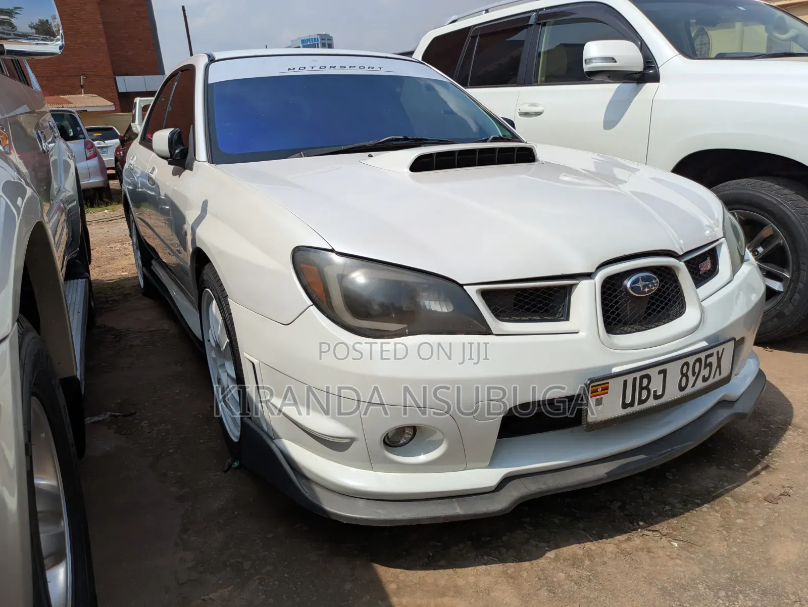 Subaru Impreza WRX STI 2007 White
