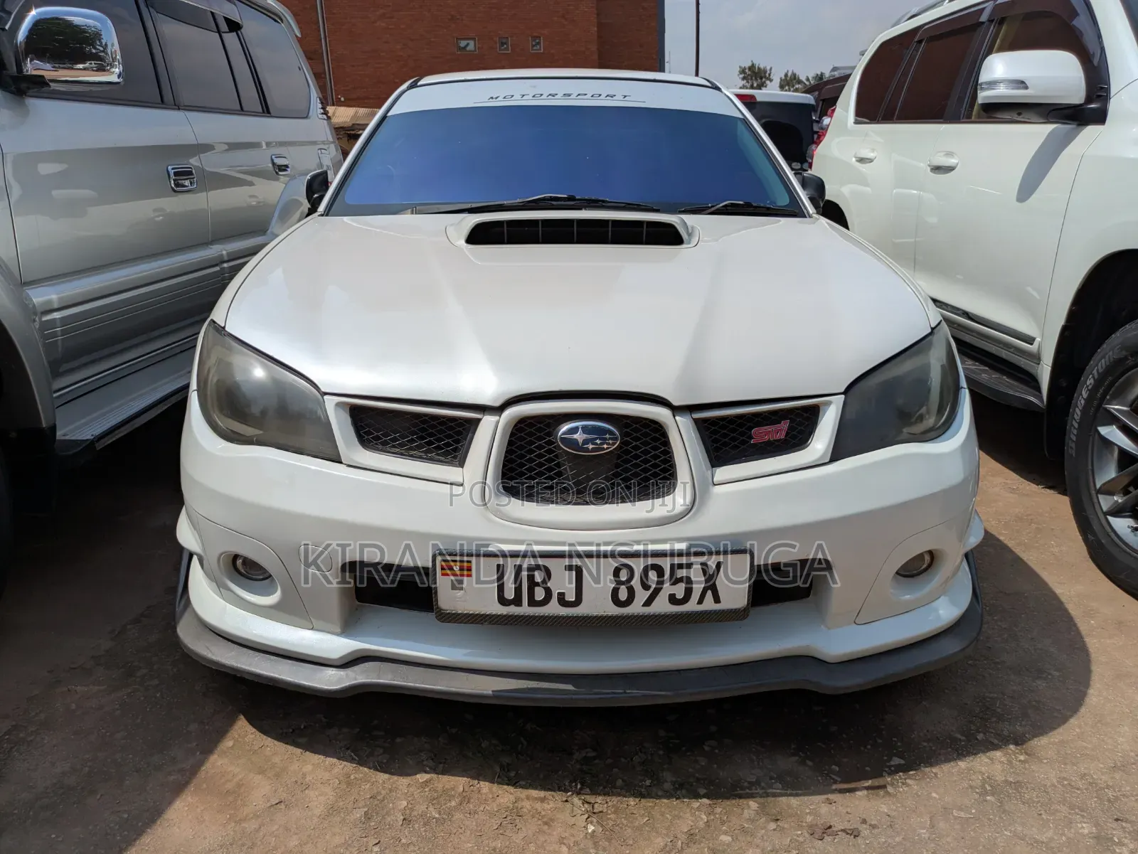 Subaru Impreza WRX STI 2007 White