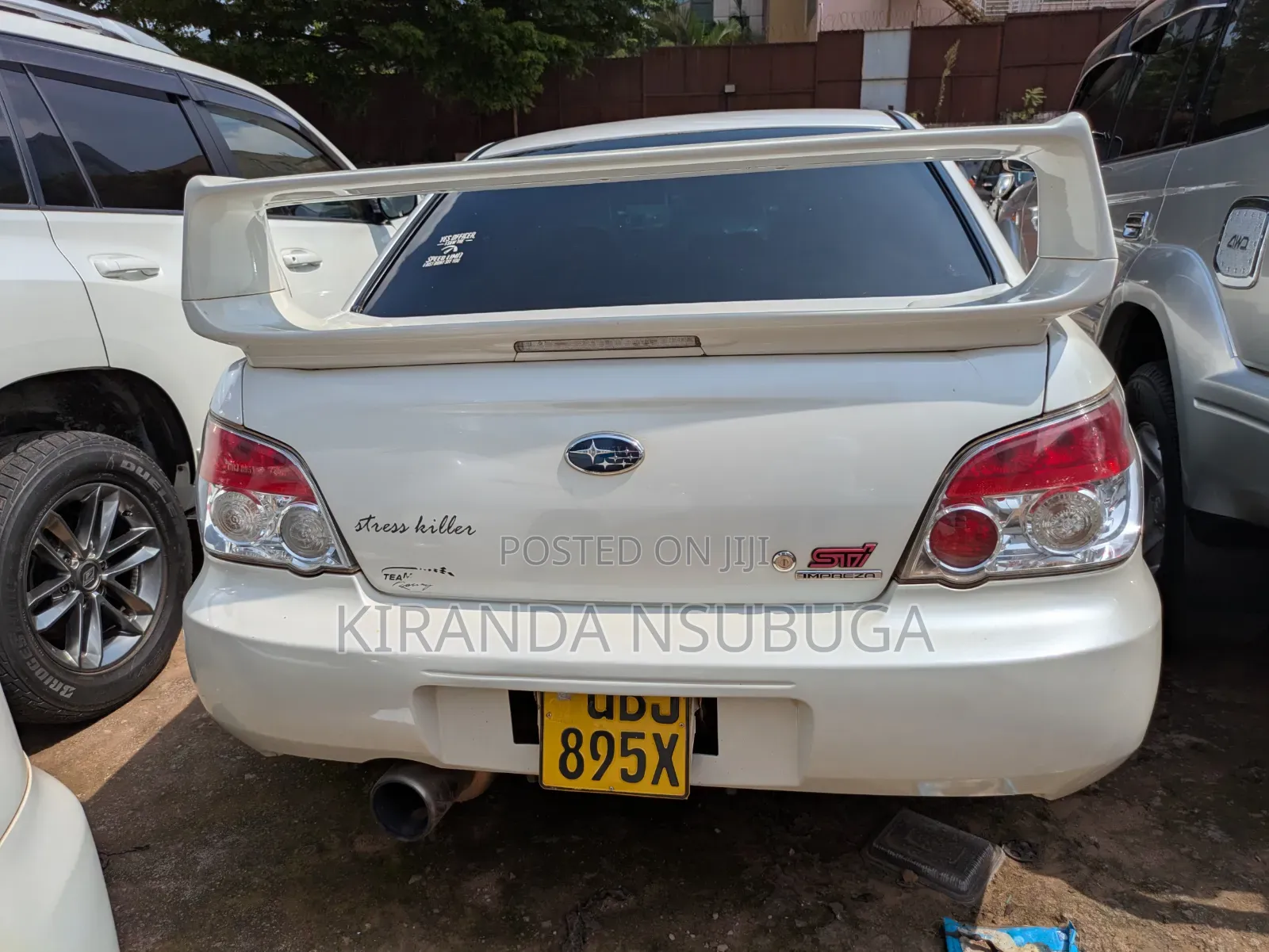 Subaru Impreza WRX STI 2007 White