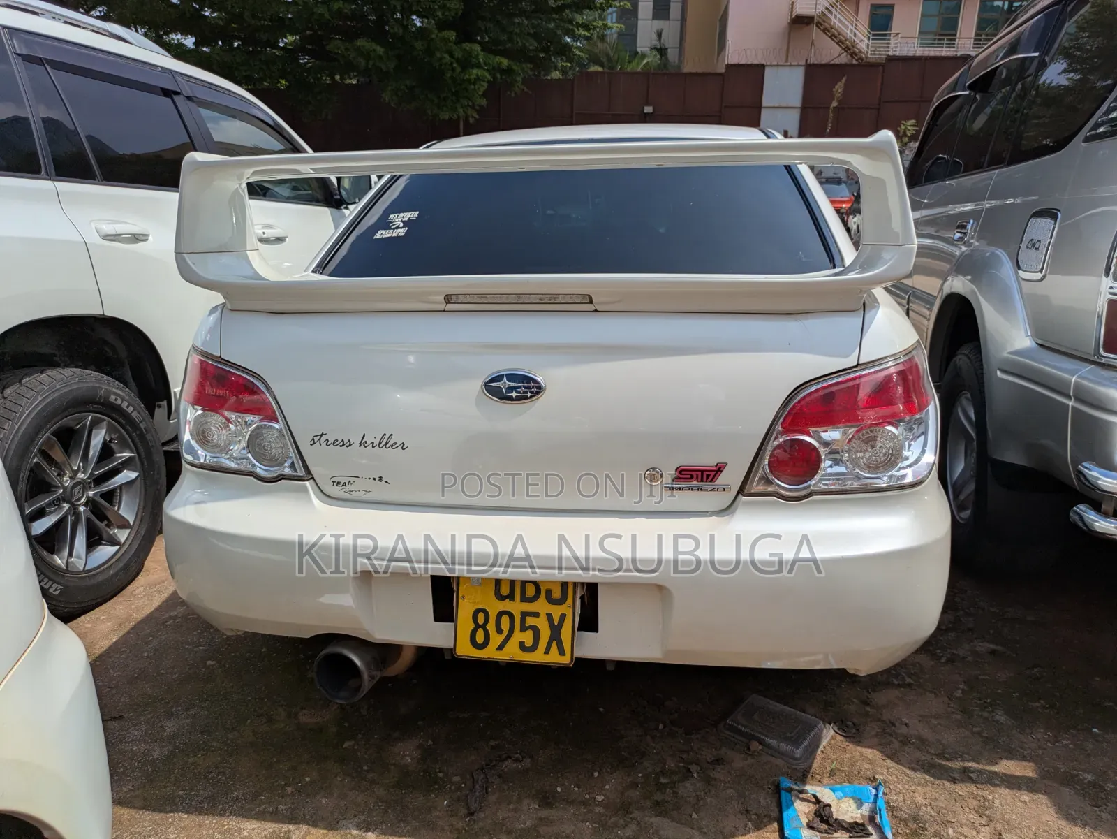 Subaru Impreza WRX STI 2007 White