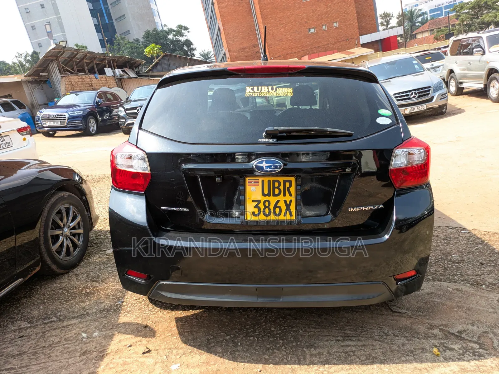 Subaru Impreza 2012 Black