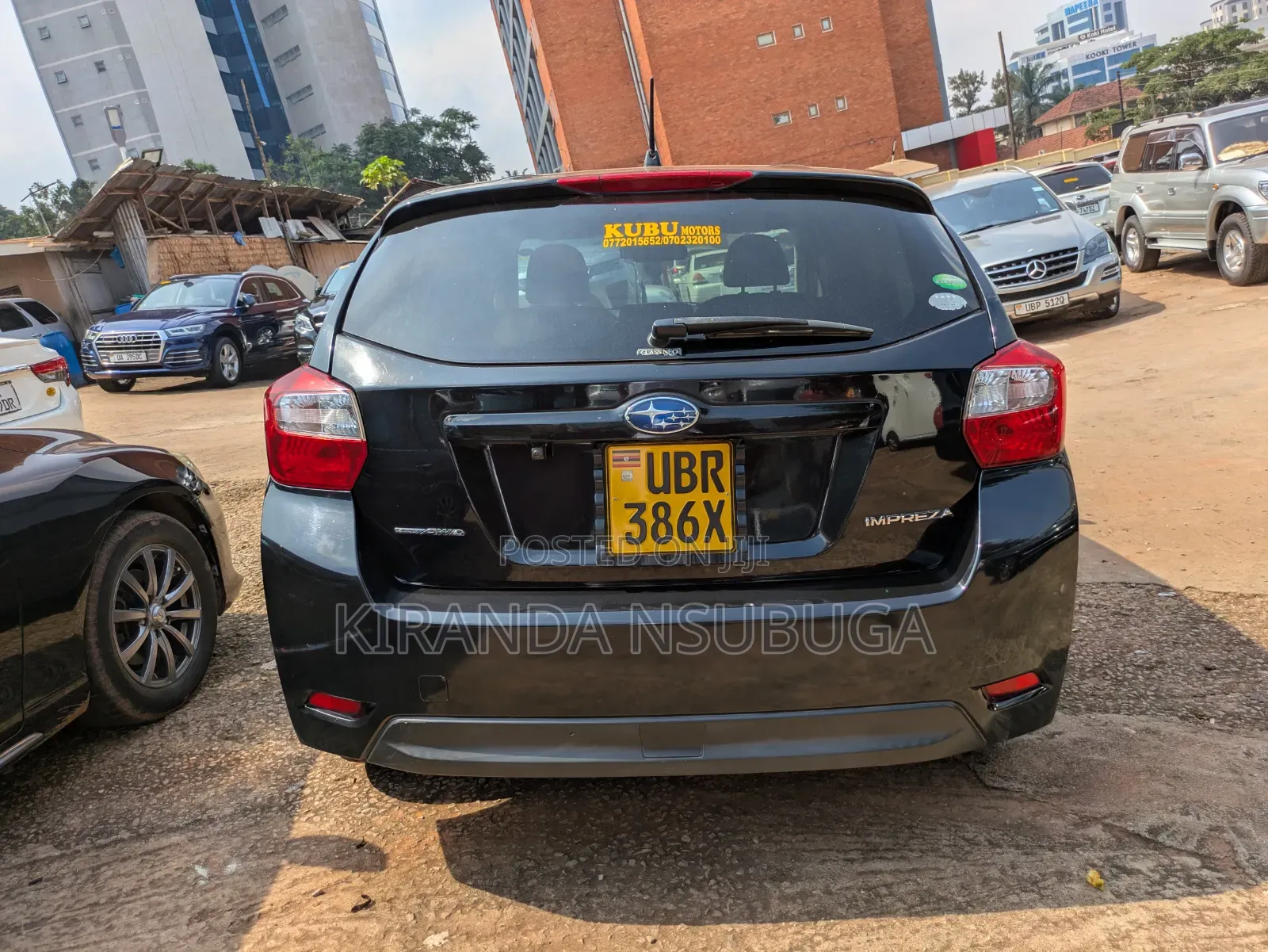Subaru Impreza 2012 Black